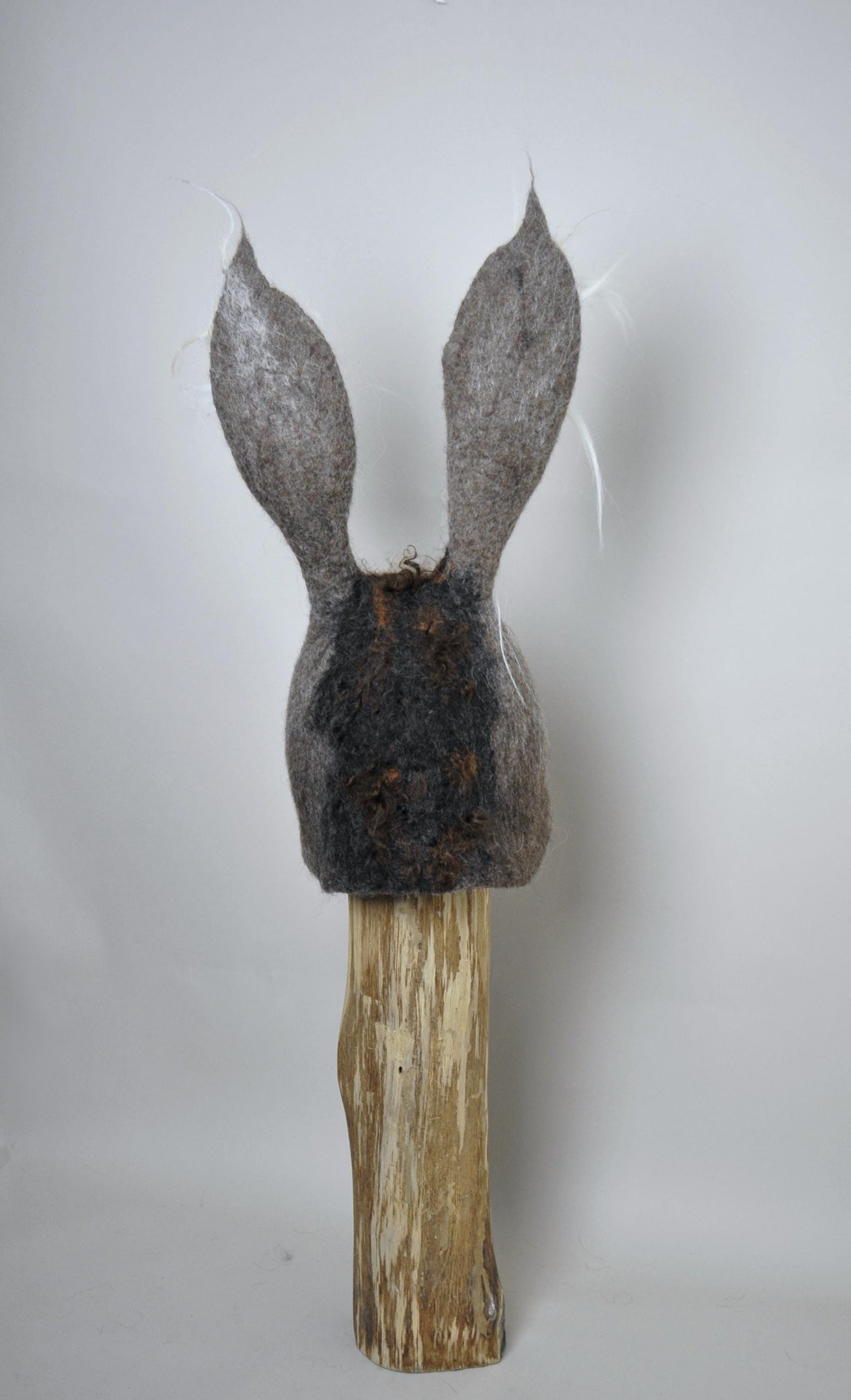 Hand-Felted Wool Donkey Costume Hat