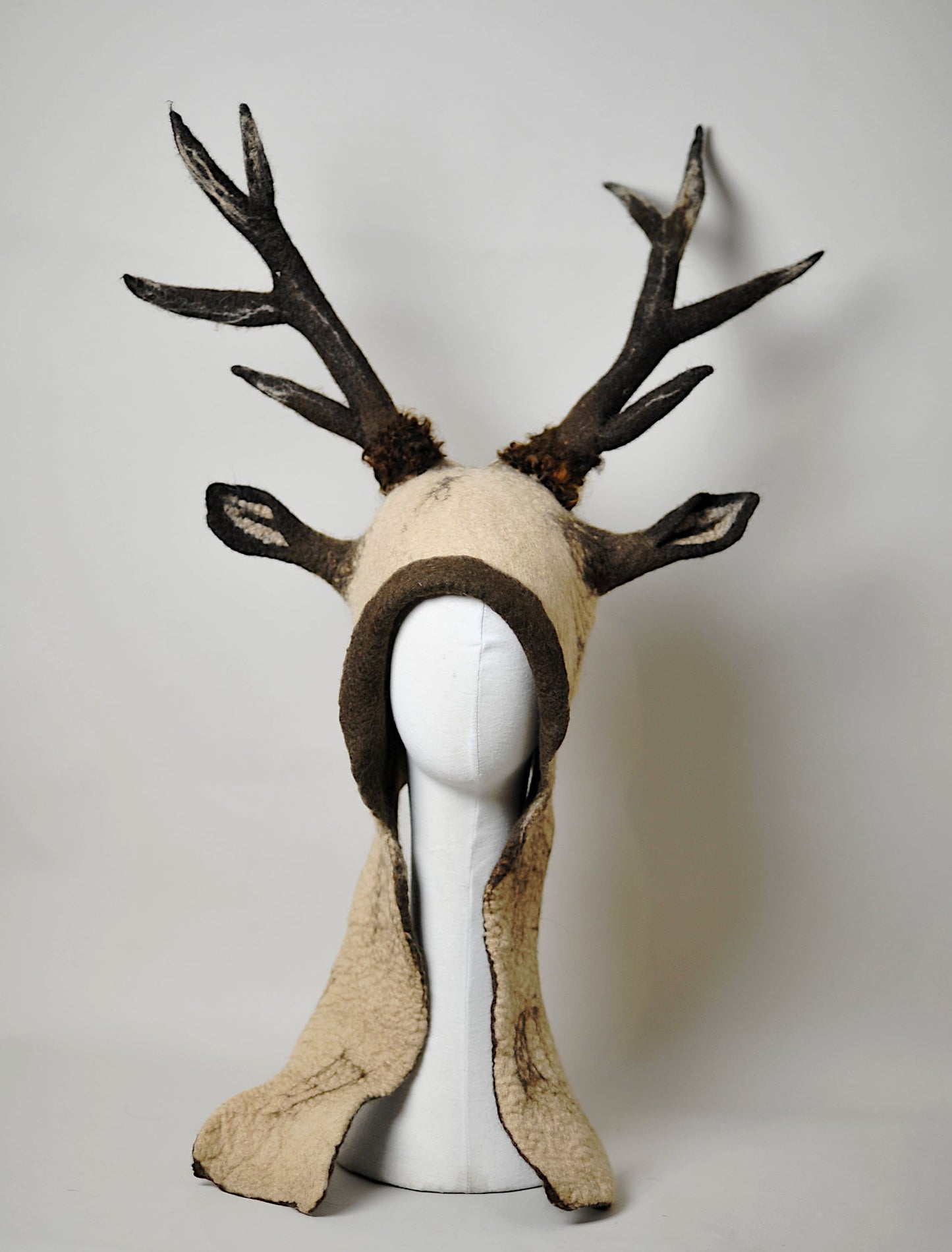 Deer Antler Costume Hat with Ear Flaps