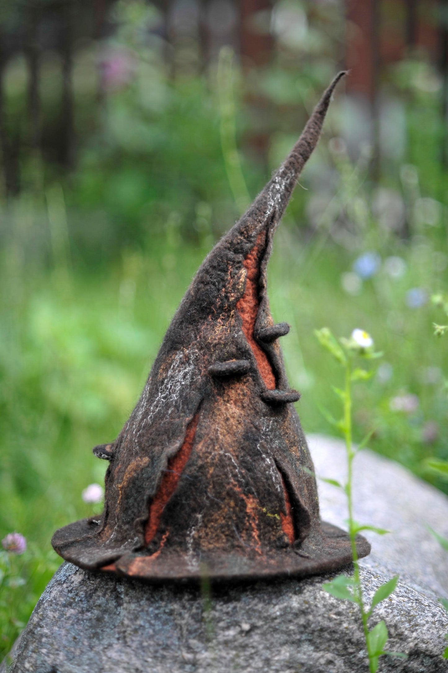 Forest Witch Hat with Mushrooms