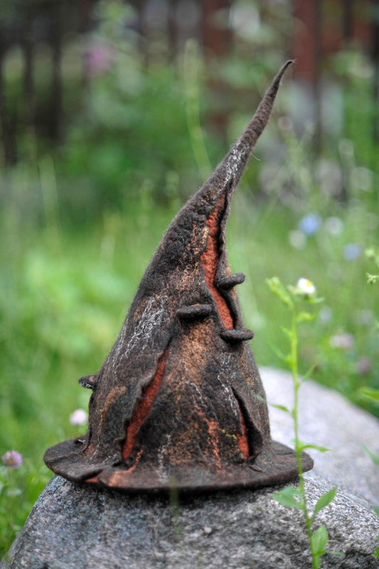 Forest Witch Hat with Mushrooms