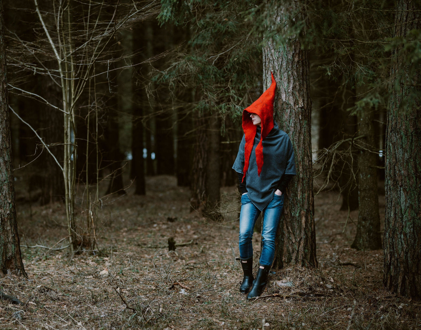 Red Gnome Hood
